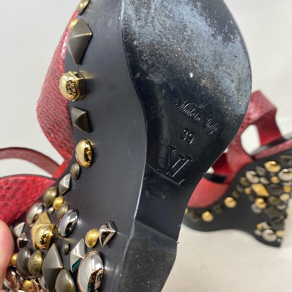 Louis Vuitton Exotic Wedges - Picture 5 of 5